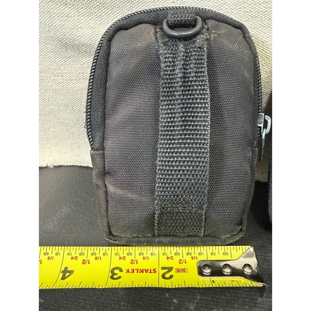 Case Logic Lowepro Camera Pouch Bundle Unisex Small Black Blue Tech Bags 2pk
